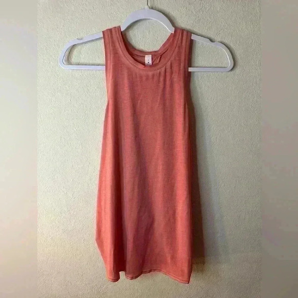 Lululemon All Tied Up Tank *Wash Sublimado Pigment Dye Rustic Coral 4 - Picture 3 of 4